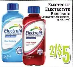 Trade Fair Supermarket Electrolyt electrolyte beverage offer