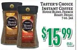 Trade Fair Supermarket Taster's Choice instant coffee offer