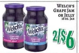 Trade Fair Supermarket Welch's grape jam or jelly offer