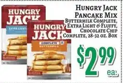Trade Fair Supermarket Hungry Jack pancake mix offer