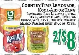 Trade Fair Supermarket Country Time Lemonade, Kool-Aid or Tang offer