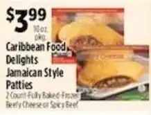 Pioneer Supermarkets Caribbean Food Delights Jamaican Style Patties offer