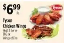Pioneer Supermarkets Tyson Chicken Wings offer