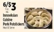 Pioneer Supermarkets InnovAsian Cuisine Pork Potstickers offer