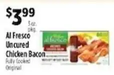 Pioneer Supermarkets Al Fresco Uncured Chicken Bacon offer