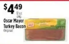 Pioneer Supermarkets Oscar Mayer turkey bacon offer