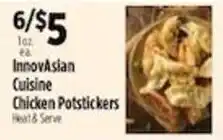 Pioneer Supermarkets InnovAsian Cuisine Chicken Potstickers offer