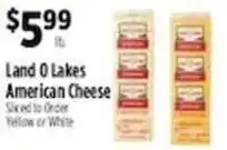 Pioneer Supermarkets Land O Lakes American Cheese offer