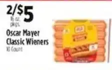 Pioneer Supermarkets Oscar Mayer Classic Wieners offer