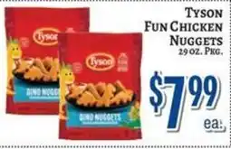 Trade Fair Supermarket Tyson fun chicken nuggets offer