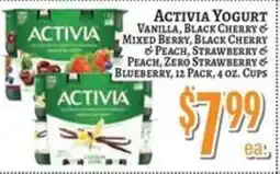 Trade Fair Supermarket Activia yogurt offer