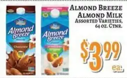 Trade Fair Supermarket Almond Breeze Almond Milk offer