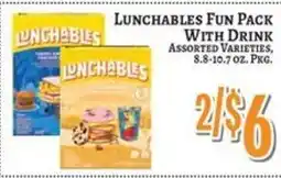 Trade Fair Supermarket Lunchables fun pack offer