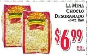 Trade Fair Supermarket La Mina choclo desgranado offer