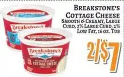 Trade Fair Supermarket Breakstone's cottage cheese offer