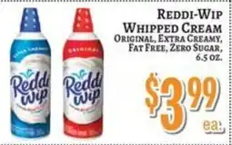 Trade Fair Supermarket Reddi-wip whipped cream offer