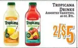 Trade Fair Supermarket Tropicana Drinks offer