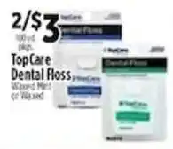 Pioneer Supermarkets Top Care Dental Floss offer