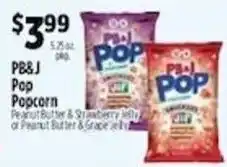 Pioneer Supermarkets Pb&j pop popcorn offer