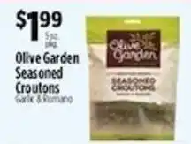 Pioneer Supermarkets Olive Garden Seasoned Croutons offer