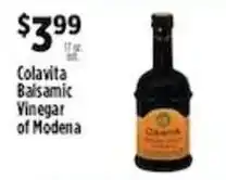 Pioneer Supermarkets Colavita Balsamic Vinegar of Modena offer