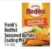 Pioneer Supermarkets Frank's RedHot Seasoned Buffalo Coating Mix offer
