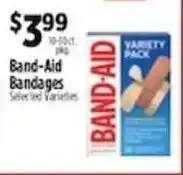 Pioneer Supermarkets Band-Aid bandages offer