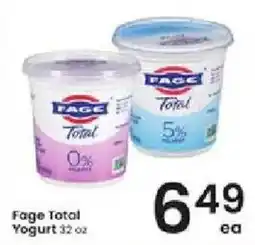 Albertsons Fage Total Yogurt offer