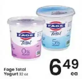 Albertsons Fage Total Yogurt offer