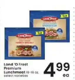 Albertsons Land O Frost Premium Lunchmeat offer