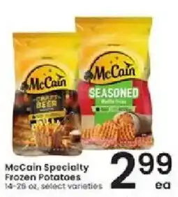 Albertsons McCain Specialty Frozen Potatoes offer