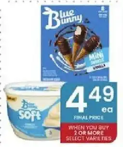 Albertsons Blue Bunny Soft offer
