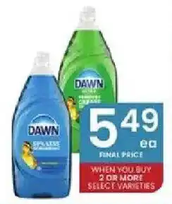 Albertsons Dawn dish soap offer
