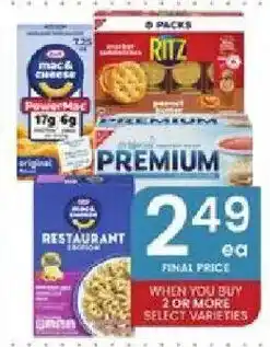 Albertsons Ritz Crackers offer