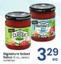 Albertsons Signature Select Salsa offer