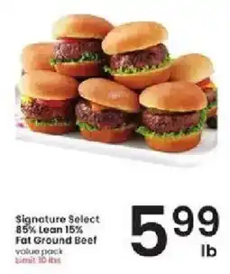 Albertsons Signature Select Fat Ground Beef offer