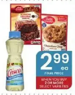 Albertsons Crisco vegetable oil offer