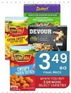 Albertsons Ore-Ida Crispy Tater Tots offer