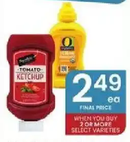 Albertsons Heinz tomato ketchup offer