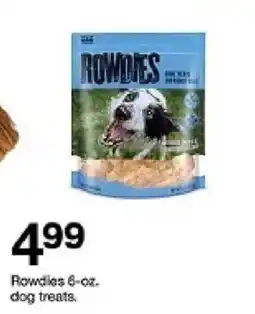 Target Rowdies dog treats offer