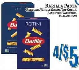 Trade Fair Supermarket Barilla pasta offer