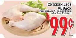 Trade Fair Supermarket Chicken Legs w/Back offer
