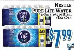 Trade Fair Supermarket Nestle pure life water offer