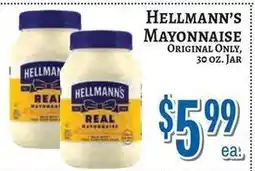 Trade Fair Supermarket Hellmann's mayonnaise offer