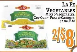 Trade Fair Supermarket La Fe vegetables mixed vegetables offer