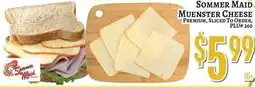 Trade Fair Supermarket Sommer Maid Muenster Cheese offer