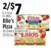 Pioneer Supermarkets Ellio's Pizza or Cheesy Breadsticks offer