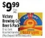 Pioneer Supermarkets Victory Brewing Co. Beer 6 Pack offer