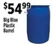 Pioneer Supermarkets Big Blue Plastic Barrel offer