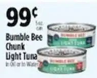 Pioneer Supermarkets Bumble Bee Chunk Light Tuna offer